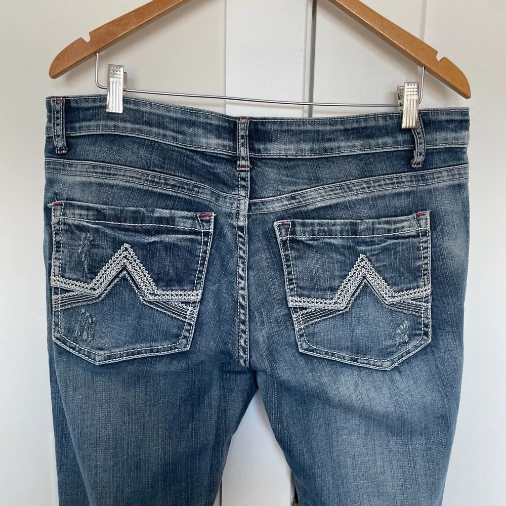 INC International Concepts‎ Mens Jeans Slim Straight Blue Wash Size 33x32